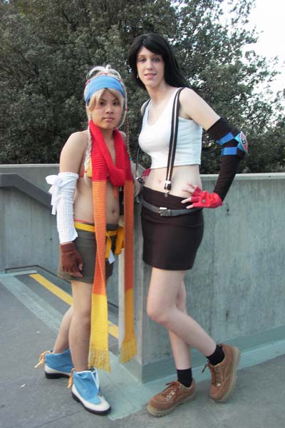 Rikku and Tifa